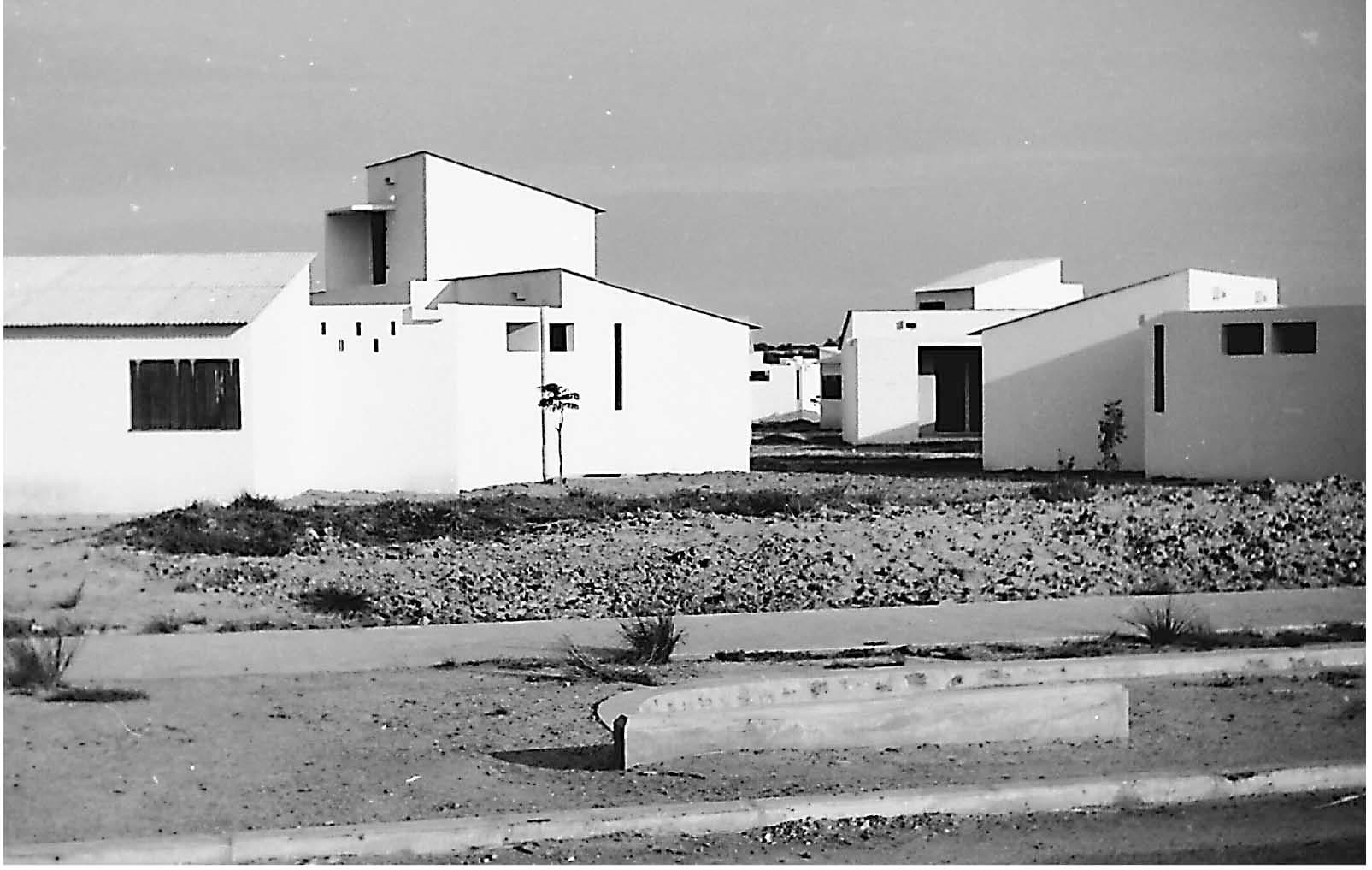 Grahame Herbert, prototype for group four housing, Tema New Town Corporation, c1956