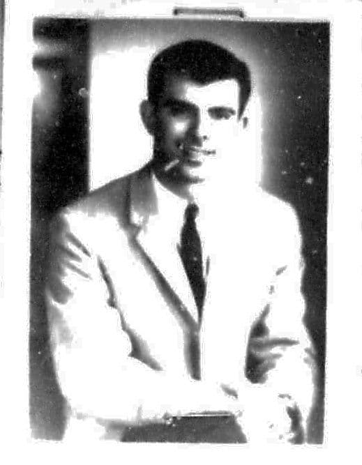 Robert Lyles, DTA Application Form photograph, 1965. AA Archives.