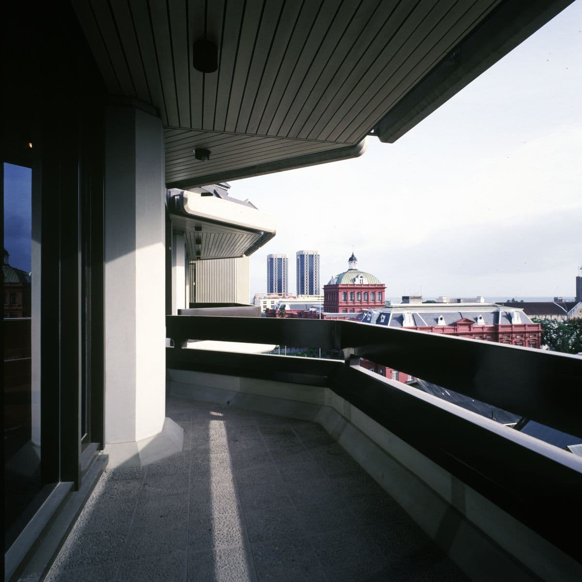 Ruskin Punch, for Anthony C. Lewis and Associates: Halls of Justice, Port of Spain, Trinidad. Photograph courtesy of ACLA Architecture