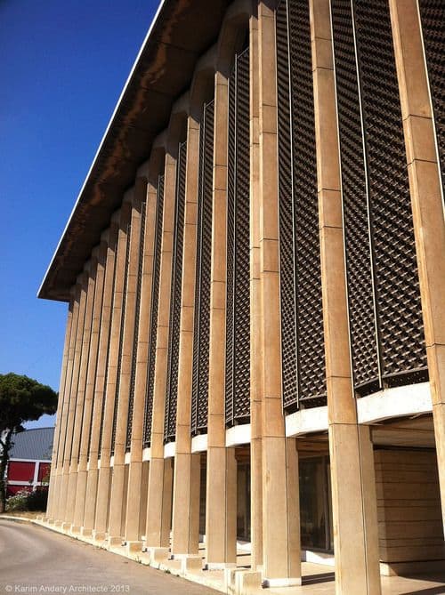Victor Tarazi (with Anthony Irving), American Life Insurance Building, Beirut, Lebanon (1967-72). Photograph: Karim Andary