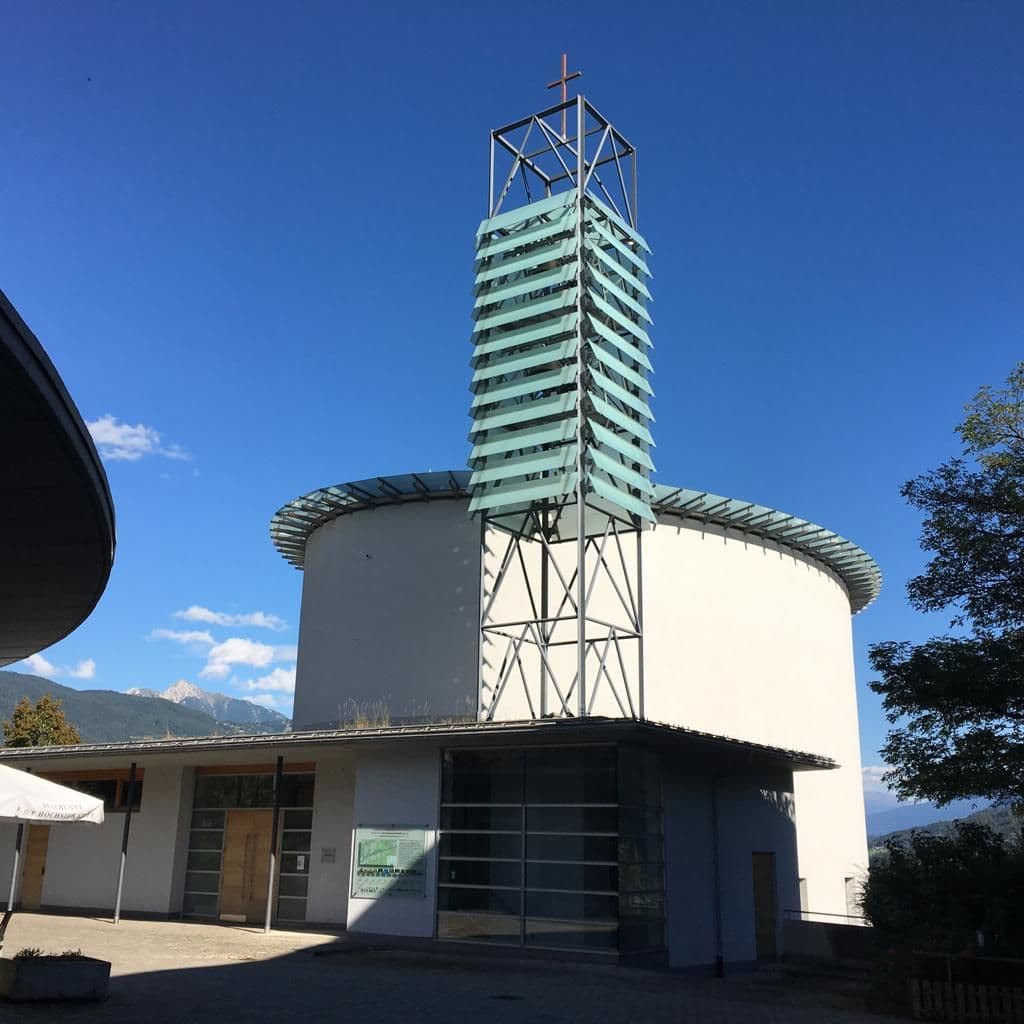 Peter Thurner, Heilig-Geist Church, Telfs, Austria. Photograph: Oesterreicher12, CC BY-SA 4.0 Wikimedia