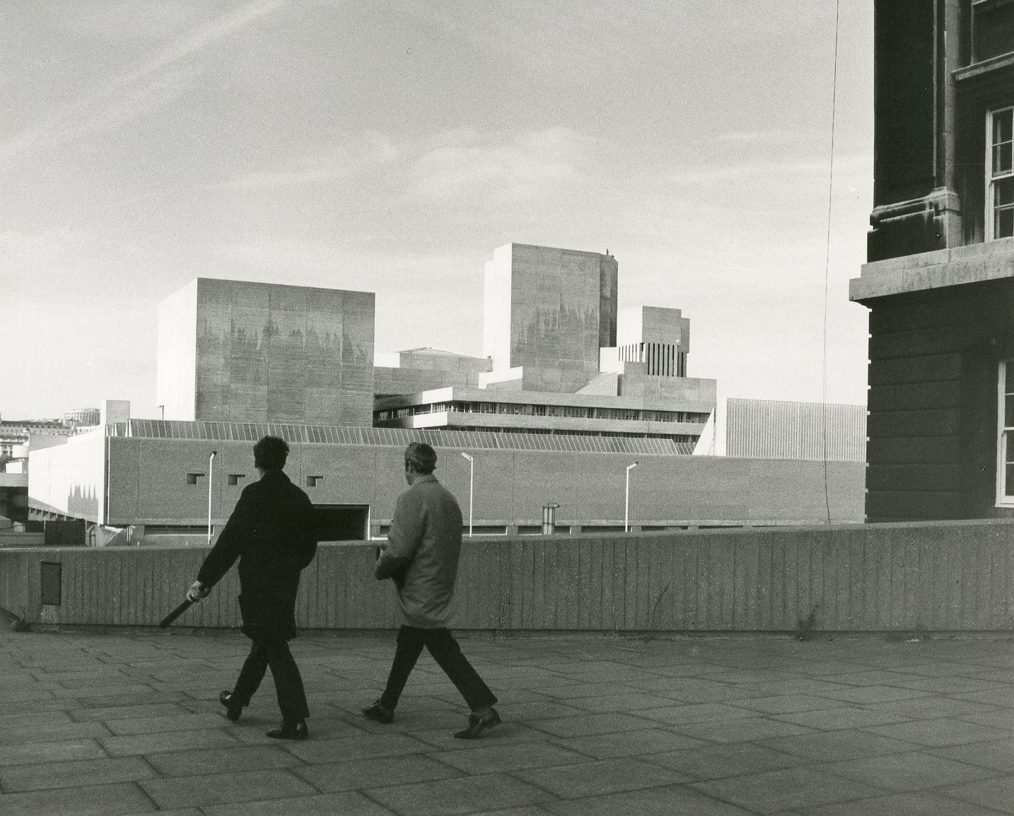 Denys Lasdun and Partners, Royal National Theatre, Southbank, London. Photographer: Donald Mill