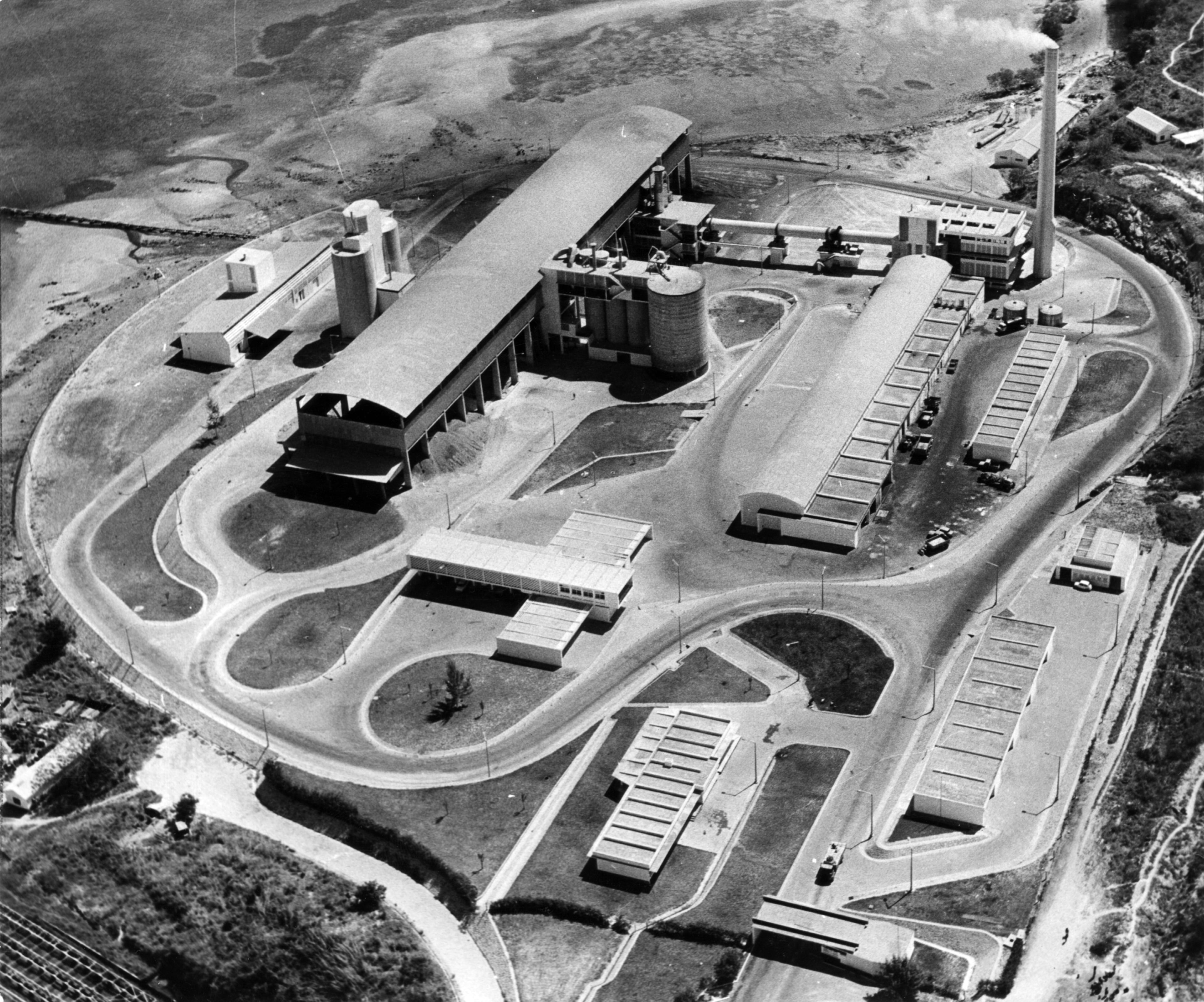 Nacala Cement Works, Mozambique. Credit Portugal, Arquivo Histórico Ultramarino – PT, AHU