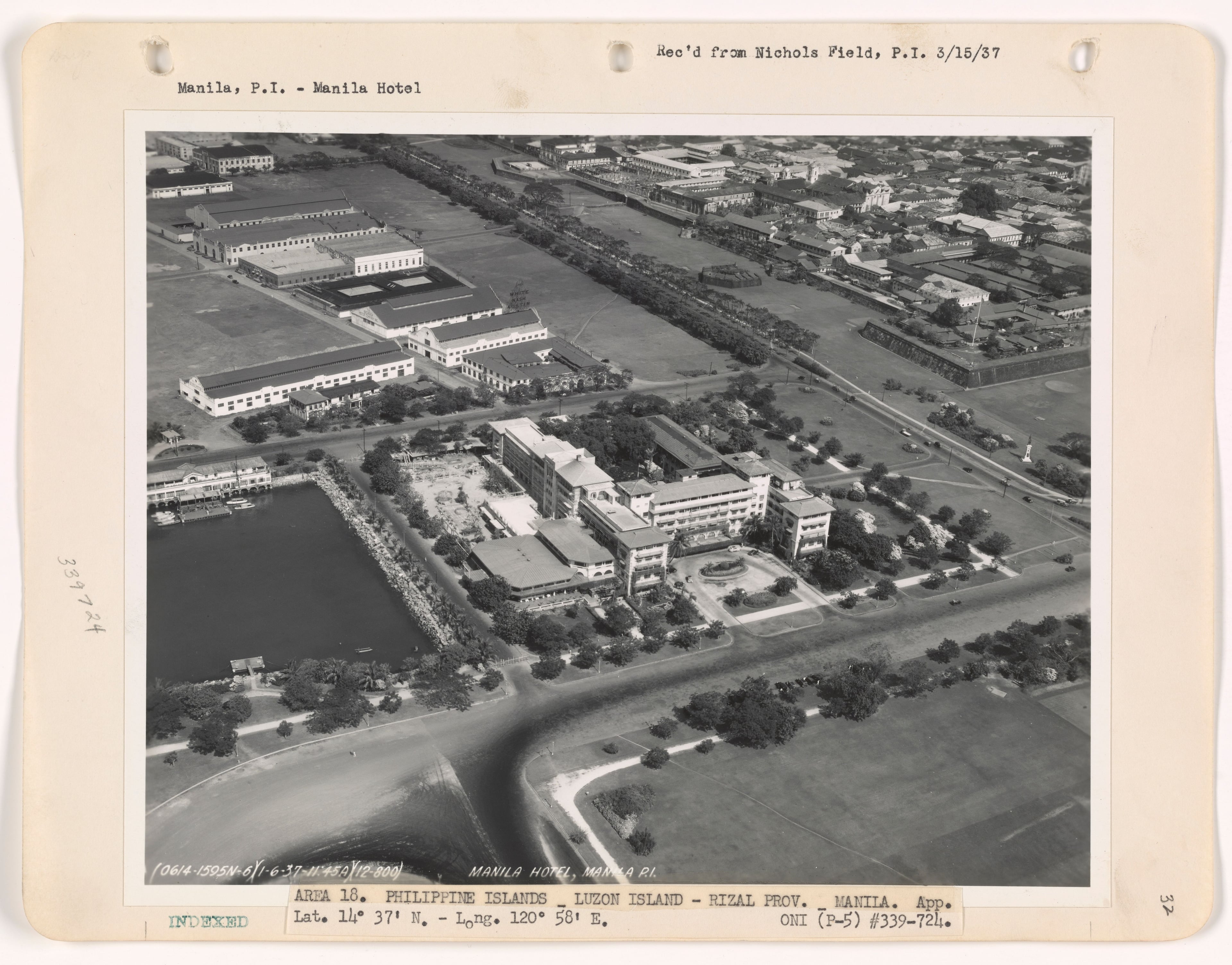 Aerial view of the Philippine General Hospital in Manila, showing its buildings, grounds, and surrounding urban area.