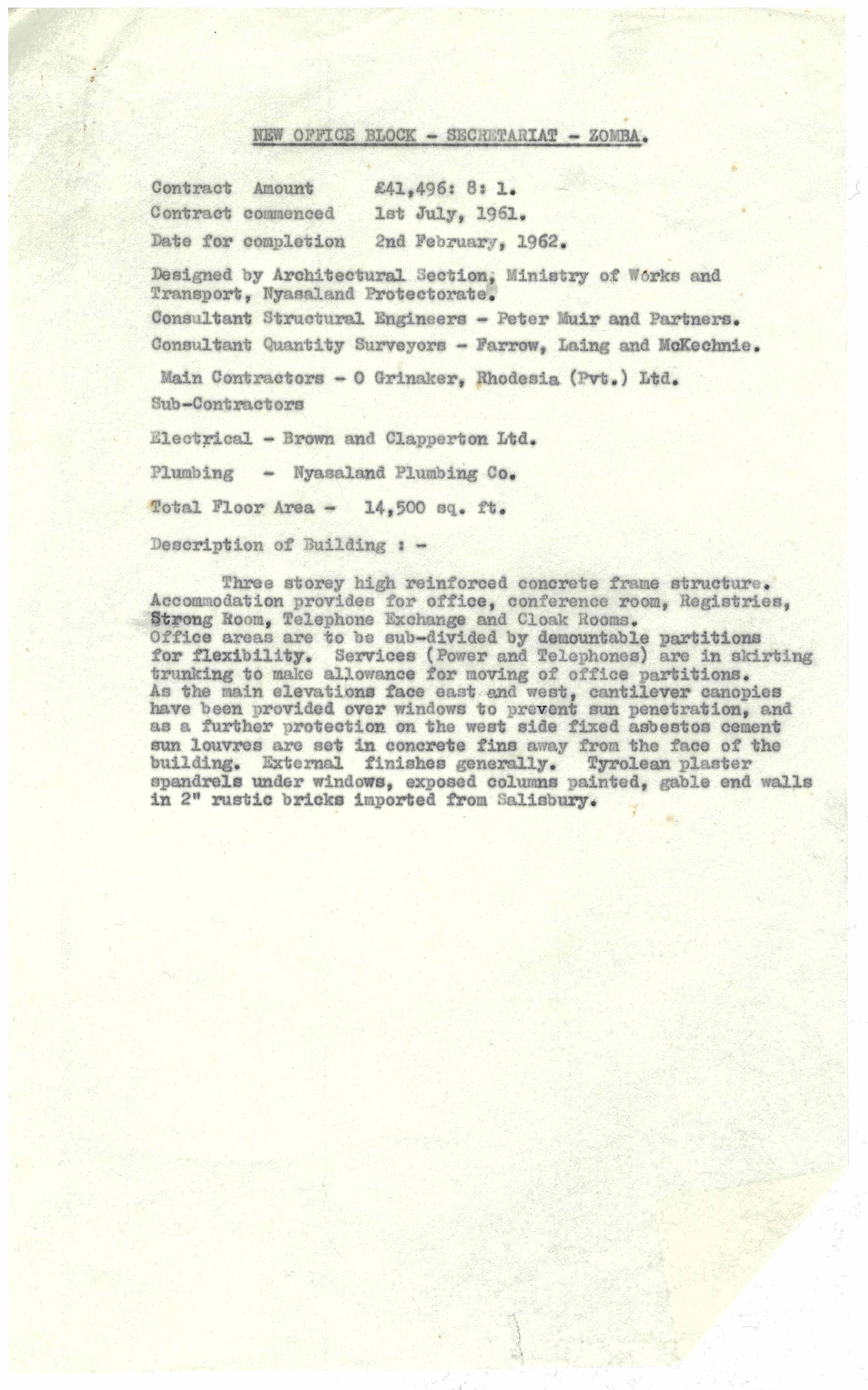 Typed document with sections for Subject, Date, Authors, Abstract, Keywords, and References.